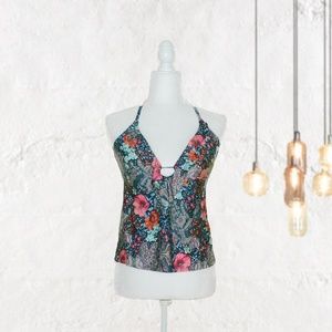 Laundry by Shelli Segal Tankini Halter Top